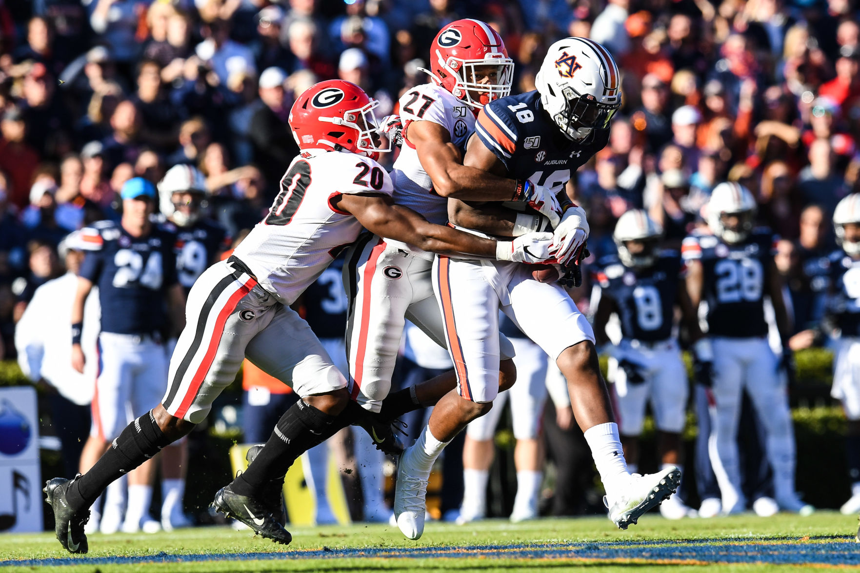 Georgia vs Auburn Football